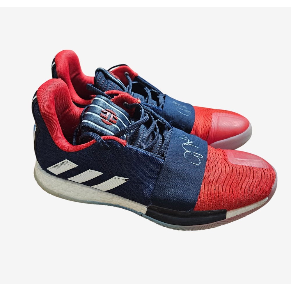 Adidas Harden Vol.‎ 3 Legend Ink Power Red Navy Mens 12 Rockets 90s Jersey